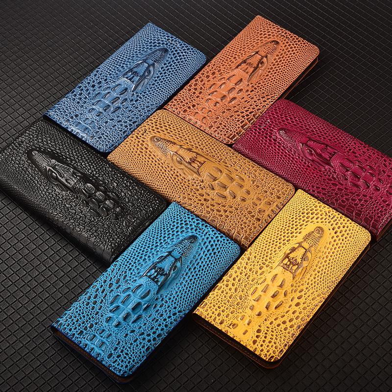 Genuine Leather Flip Cover for Samsung Galaxy S24/S23, Anti-fall Design.