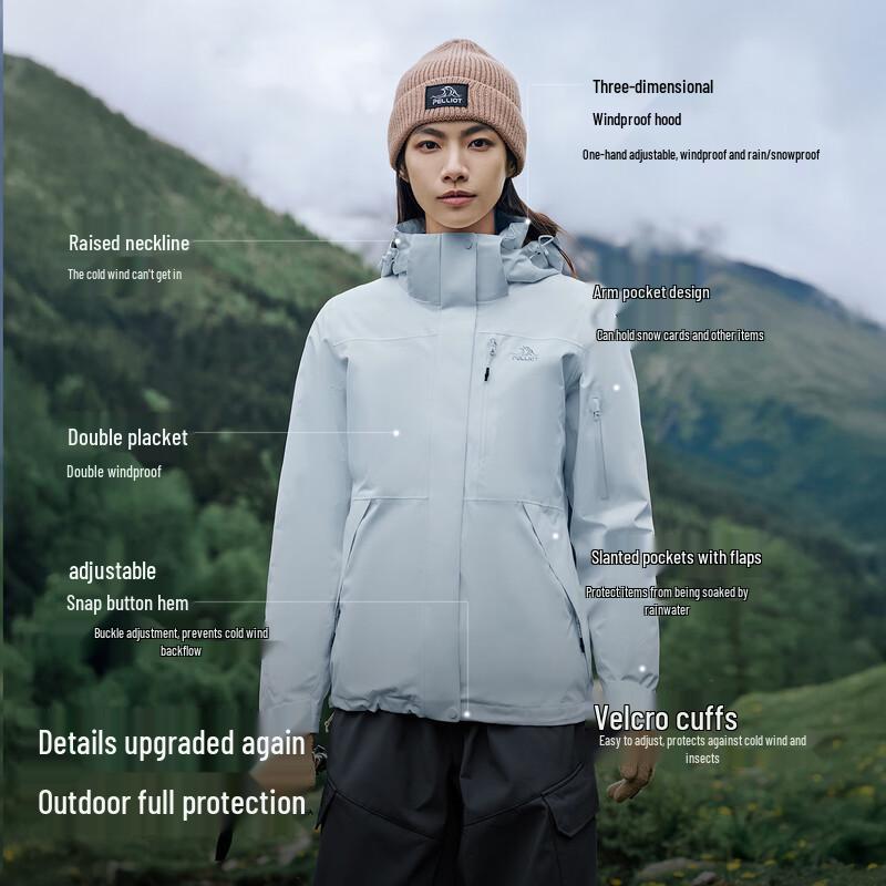 Pelliot Mountain Classic 2.0 3-in-1 Down Jacket