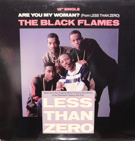 

12inch Record BLACK FLAMES PUBLIC ENEMY Are You My Woman Bring The Noise 12CXP07491 Def Jam Recordi 1987 Canada Rap HipHopRB Used