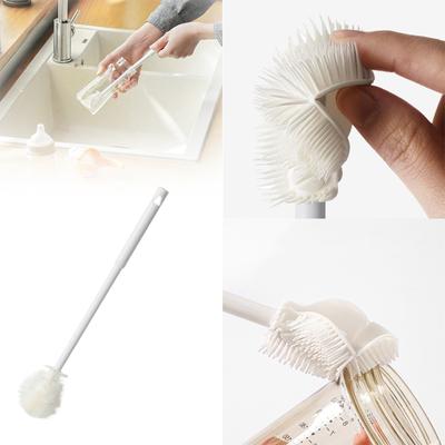 Silikon Tasse Pinsel Tasse Wäscher Glas Reiniger Küche Reinigung Werkzeug Lange Griff Trinken Weinglas Flasche Glas Tasse Reinigung Pinsel