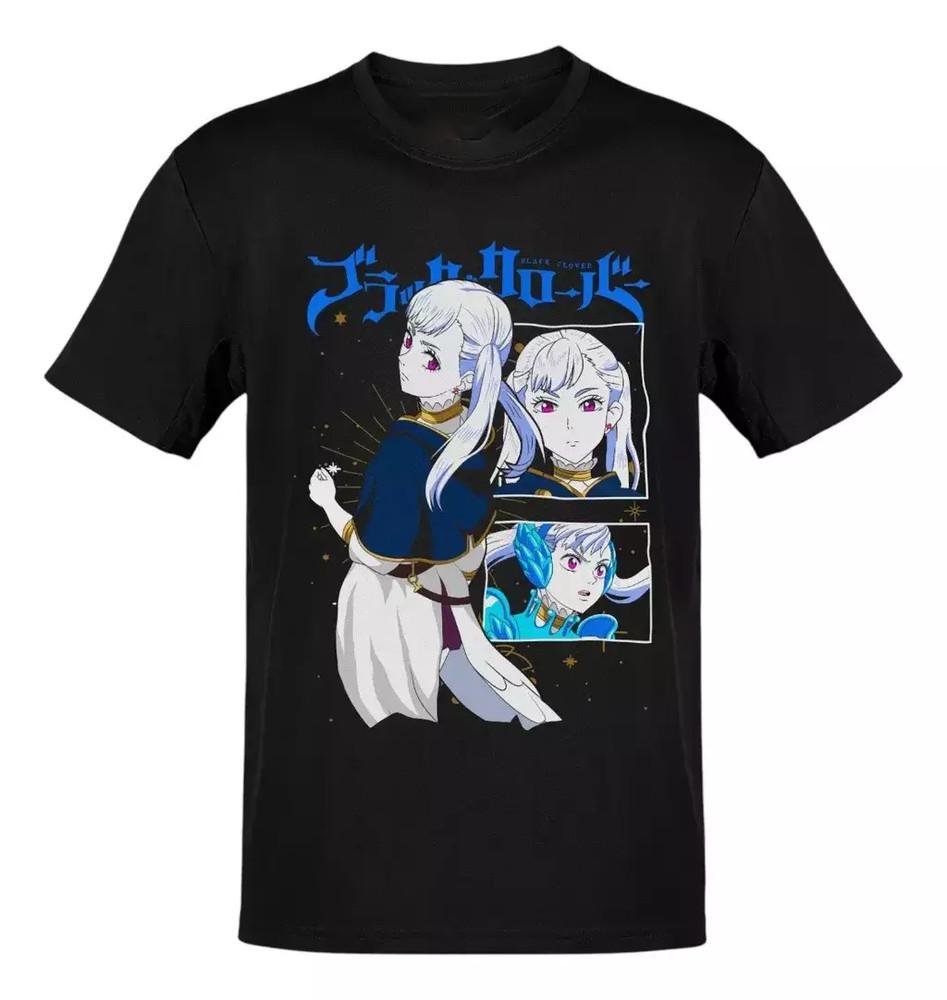 

Anime Black Clover Noelle Silva Blue T Shirt Size S - 5Xl Gift For Friends Unisex T-Shirt M