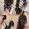 Liu Yifei Rose-Themed Bow Claw Clip for Women 2024