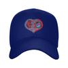 Valentines Alastor and Vox radiostatic Baseball Caps Unisex Sport Sun Caps Hats Adjustable Polyester Fishing Hat Summer Hat