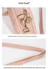 Trendy Embroidered Diamond Pattern Crossbody Phone Bag - 2022 Women's Style