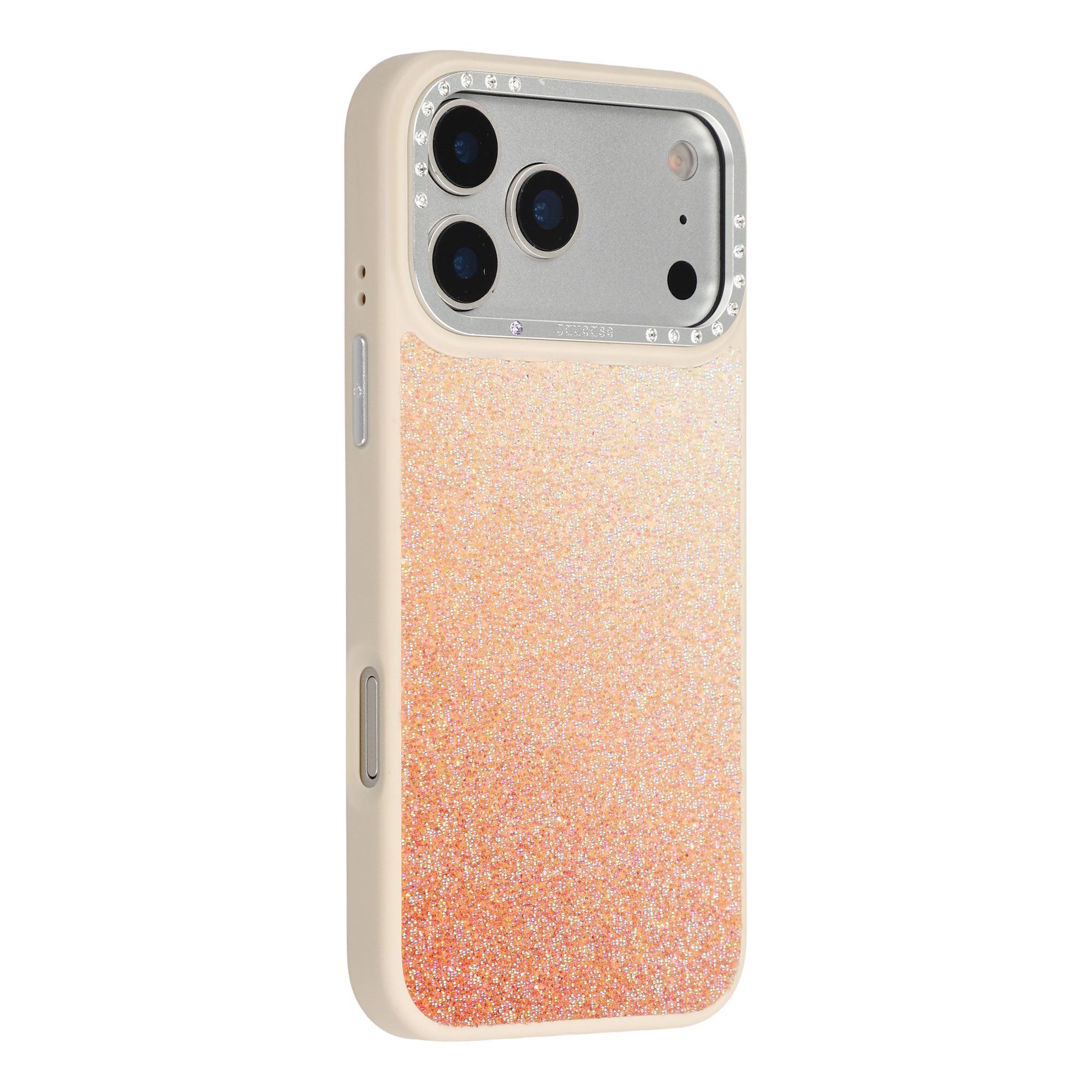 JAUCASE For iPhone 17 Pro Magnetic Case Sparkling Gradient TPU PC Phone Back Cover