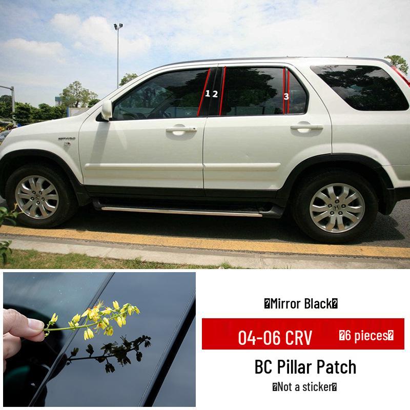 Honda CRV 07-11 Window Trim B-Pillar Modified Decorative Accessories
