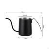 Compact Pour Over Coffee Kettle Steady Gooseneck Food Grade