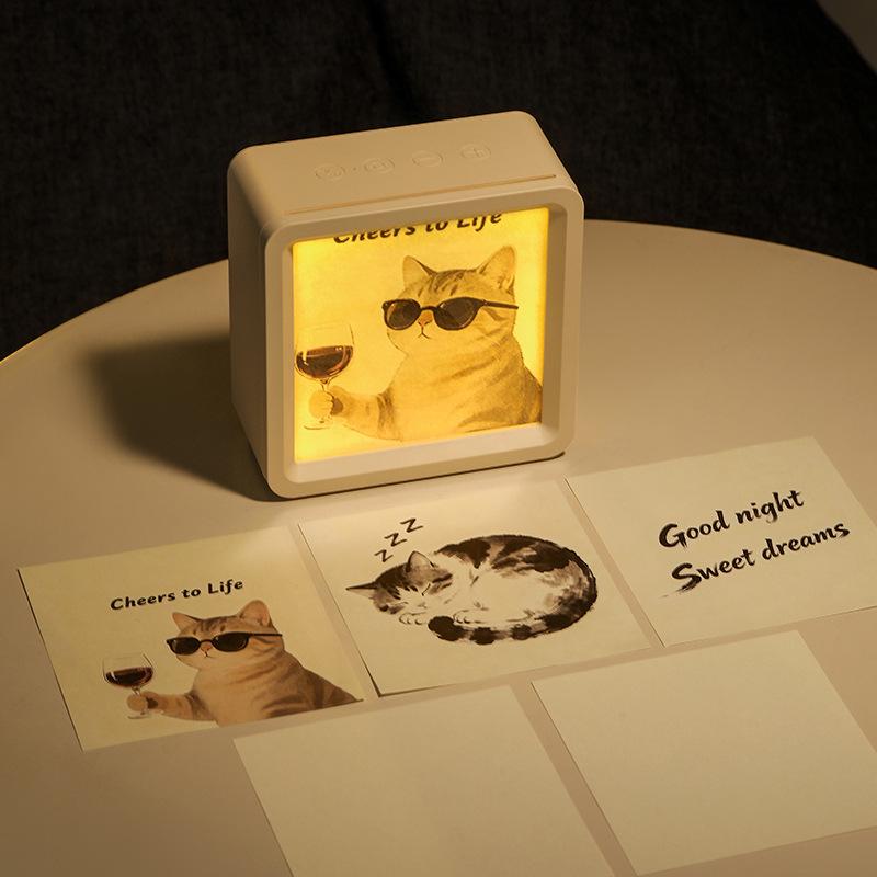 Bedside Atmosphere Light & White Noise Speaker Pillow - Perfect Gift for Girls & Best Friends