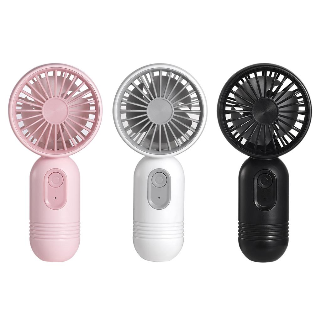 Handheld Small Fan Mini Portable Fan USB Charging Suitable for Office Outdoor Travel and Camping 3-speed Handheld Fan