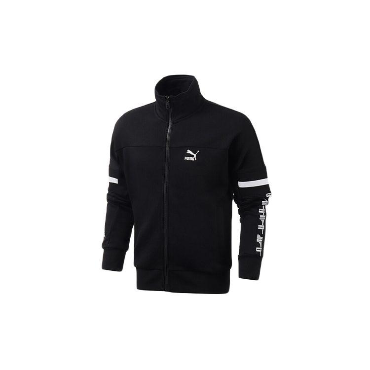 PUMA XTG Jackets Men's Black Stand Collar Moderate Other 595866-01