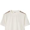 Burberry Checkered-trim Cotton T-shirt 81062461