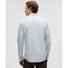 Lululemon New Venture Slim Fit Long Sleeve Shirt Sartorial Stripe Almost Blue Heathered Windmill