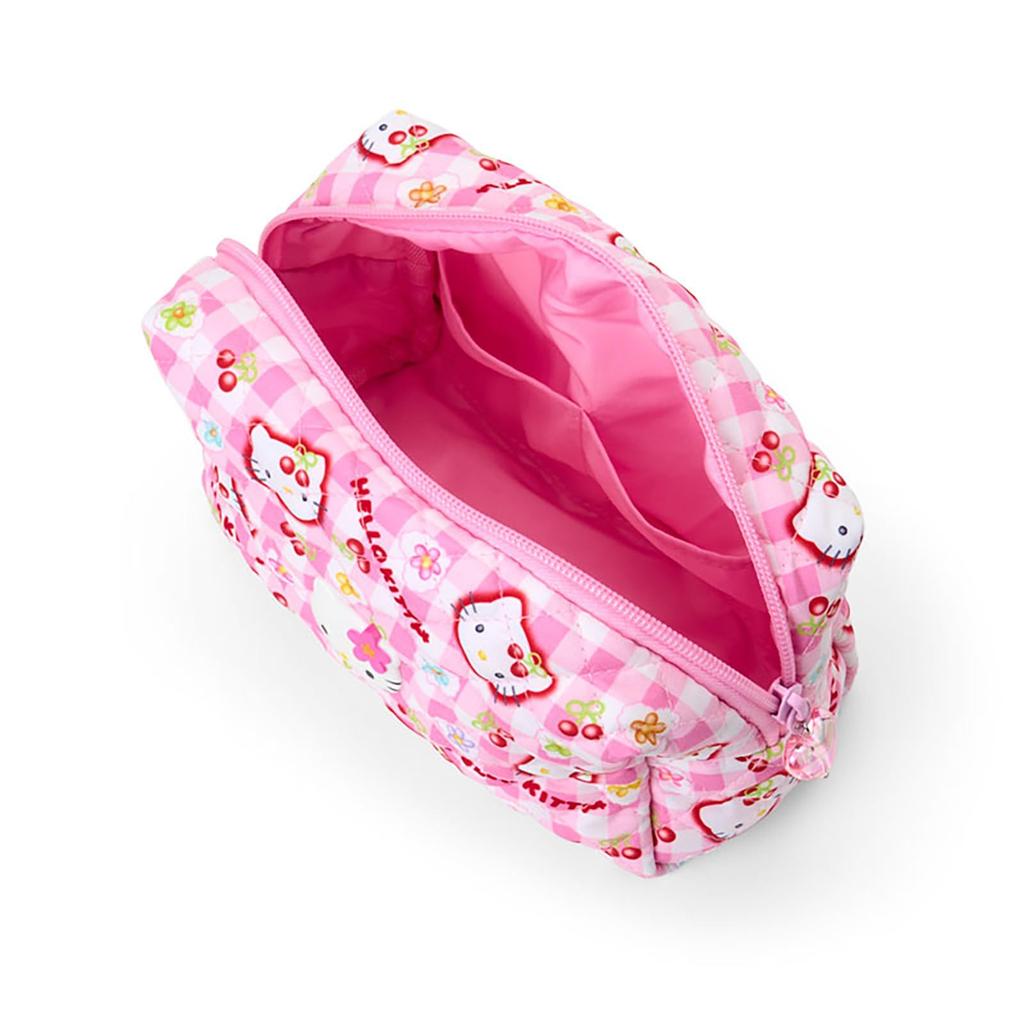 Sanrio Hello Kitty Pouch Steel Suitable for ages 3 and up Item 624977 (Everyone's Quilt) - Polyester, Cotton, ABS, - - No.