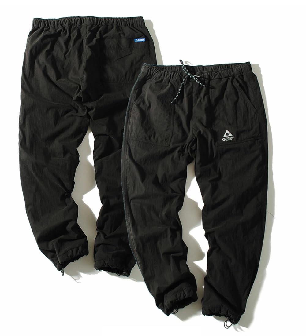 

Gerry Men s Fleece-Lined Baker Pants, Windproof and Easy to Wear Work Pants (JP, Alphabet, L, Black)