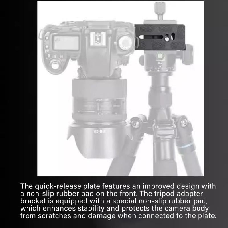 Quick Release Clamp Plate DSLR Camera Plate Tripod Monopod Mount 1/4inch Screw Adapter 200mm For Camera Accessories