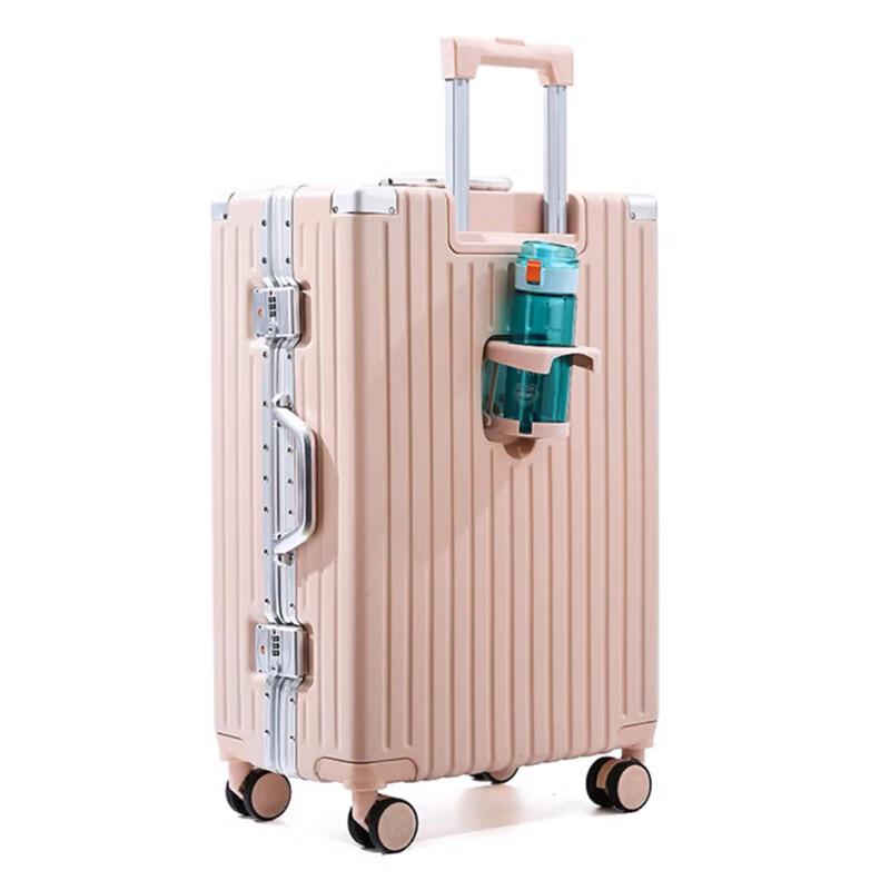 Moncaloni MK07 Classic Aluminum Frame Luggage 24 inch