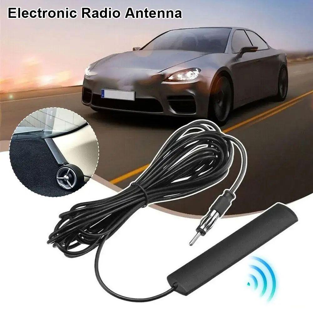 1Pcs Hidden Booster Antena DC 5-12V Amplified Antenna  for Car Truck Motorcycle Boat