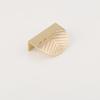 Leaf-shaped Modern Furniture Drawer Brass Handles Furniture Wardrobe Drawer Knob Brass Door Handles