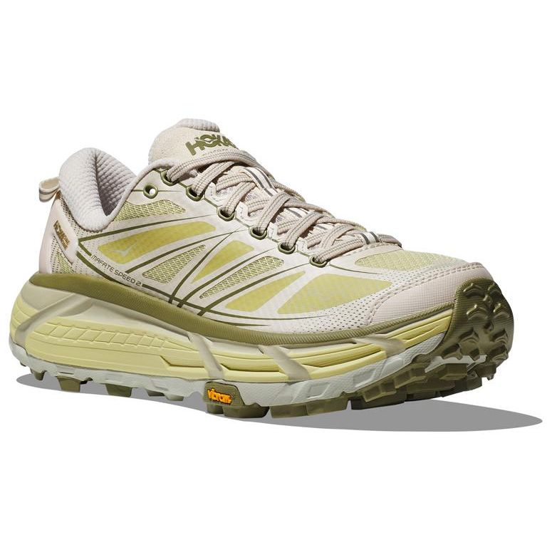 HOKA Mafate Speed 2 Eggnog Sellerirot Herre Sneakers Tan 1126851-ENG