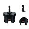 Accessory for Nuts 1/4", 3/8" And 1/2" Threaded Rods. Compact, Fast Tool