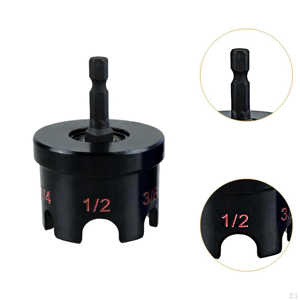 Accessory for Nuts 1/4", 3/8" And 1/2" Threaded Rods. Compact, Fast Tool