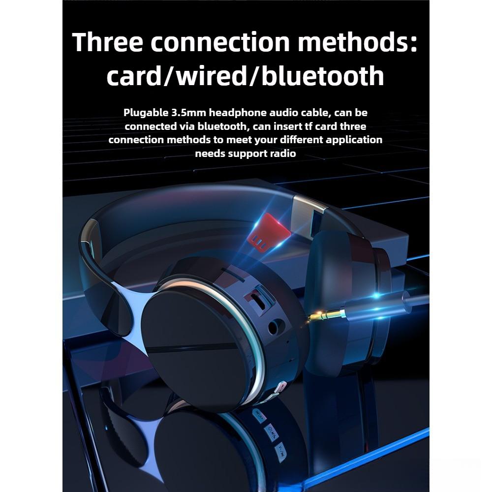 Wireless Headset Bluetooth Headset Subwoofer Stereo Card Sports Computer Headset