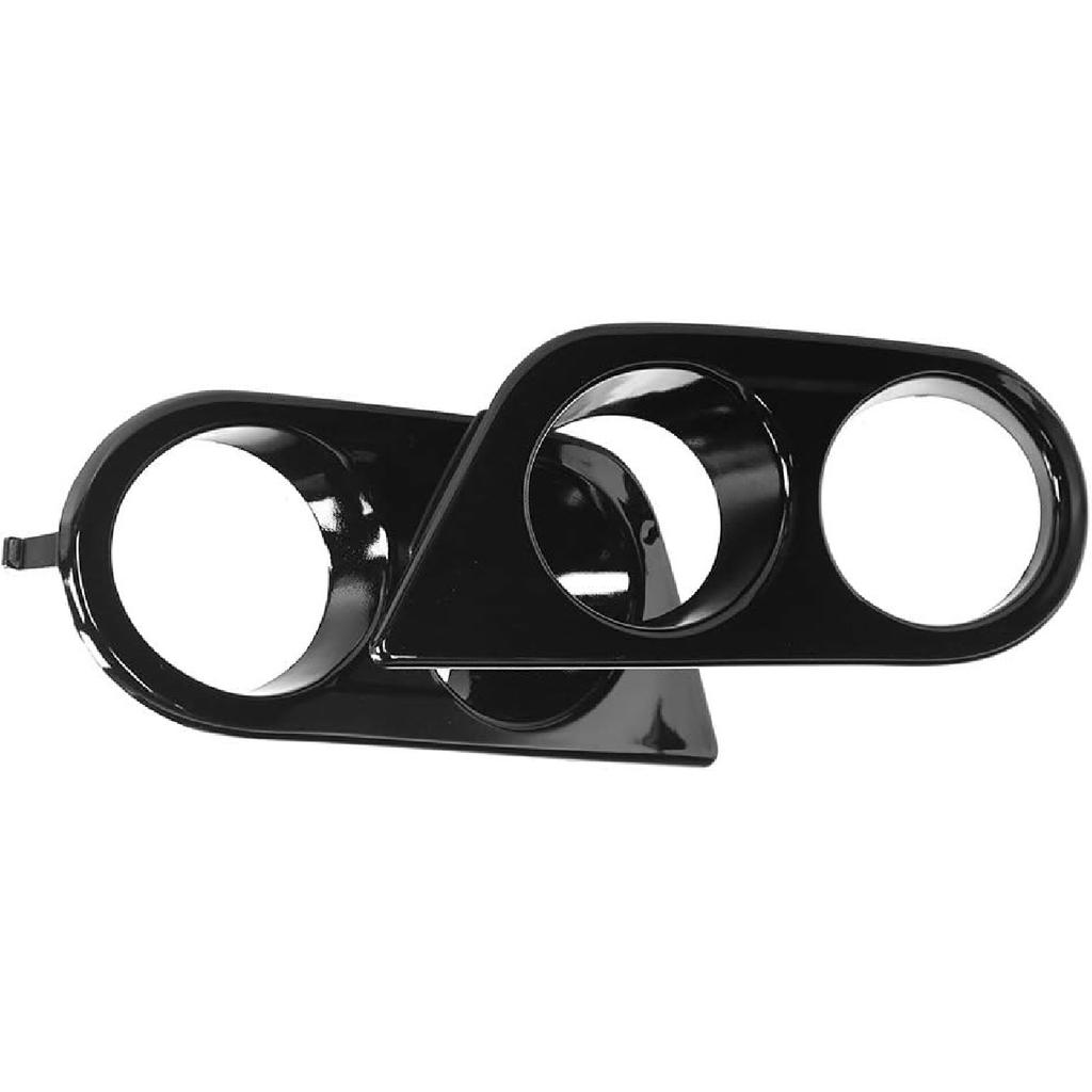 2 Stück Nebelscheinwerferabdeckung für E46 M3 2001-2006 Frontstoßstange Zubehör Doppel-Loch Nebelscheinwerferblenden 4-Türer Limousine
