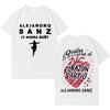 Men Gray Crew Neck T-shirt Front Silhouette Graphic Back Heart Letter Print Short Sleeve Casual Print Oversized Unisex Streetwear Trendy Cotton