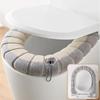 Thickened Toilet Mat Antifreeze Toilet Covers Washable Knitted Mat Gentle Animated Toilet Seat Covers Bathroom Products