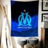 OM Poster Wall Hanging Printed Fabric Blanket Decorative Tapestries for Bedroom Living Room Home Decor