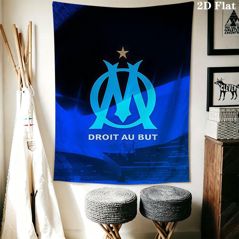 OM Poster Wall Hanging Printed Fabric Blanket Decorative Tapestries for Bedroom Living Room Home Decor