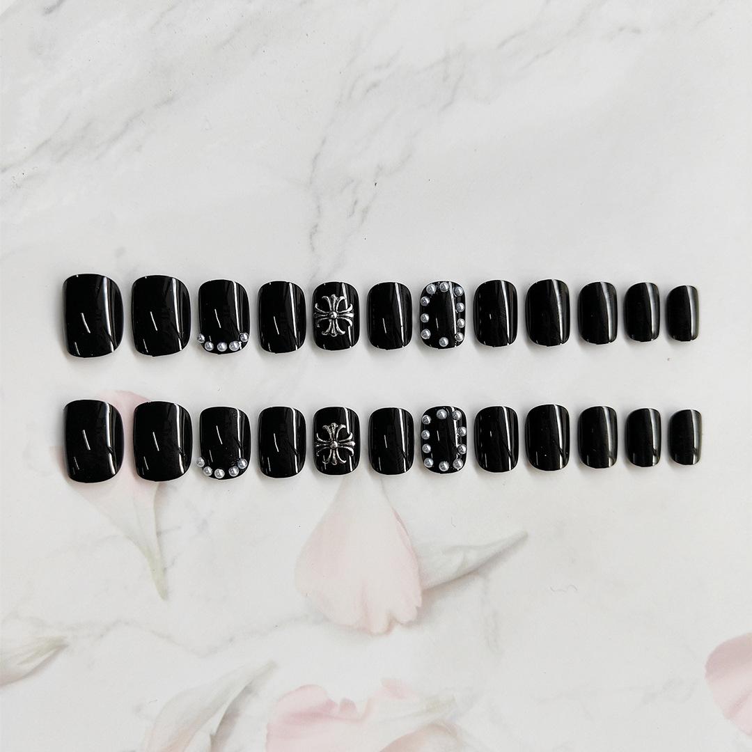 Маникюр Накладные Ногти Французский Без Следов Носки Съемный Маникюр Французский Накладной Маникюр Наклейки для Искусственных Ногтей 10 мл