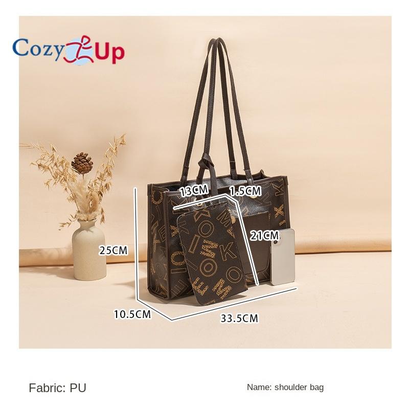 Уютная женская сумка большой емкости в стиле ретро — фото 4