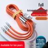 Bold 240W 3-in-1 Flash Charge Cable for Apple, Huawei, VIVO, OPPO - 6A Support