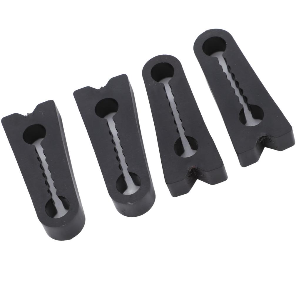 4pcs Car Door Lock Cover Pad Silicone Door Latch Shock Absorber Pad Anti Slip Door Lock Protector Universal for Cars