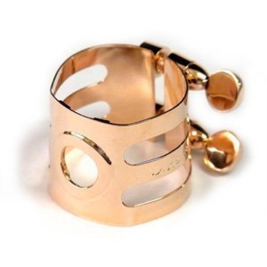 

Woodstone Ligature Tenor Saxophone Selmer Ligature Pink Gold Plated