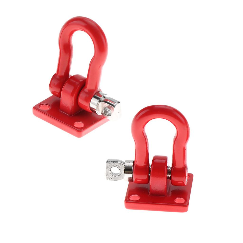 4PCS   Lock Catch for RC Climbing Crawler Car Assemble Replace Parts Red