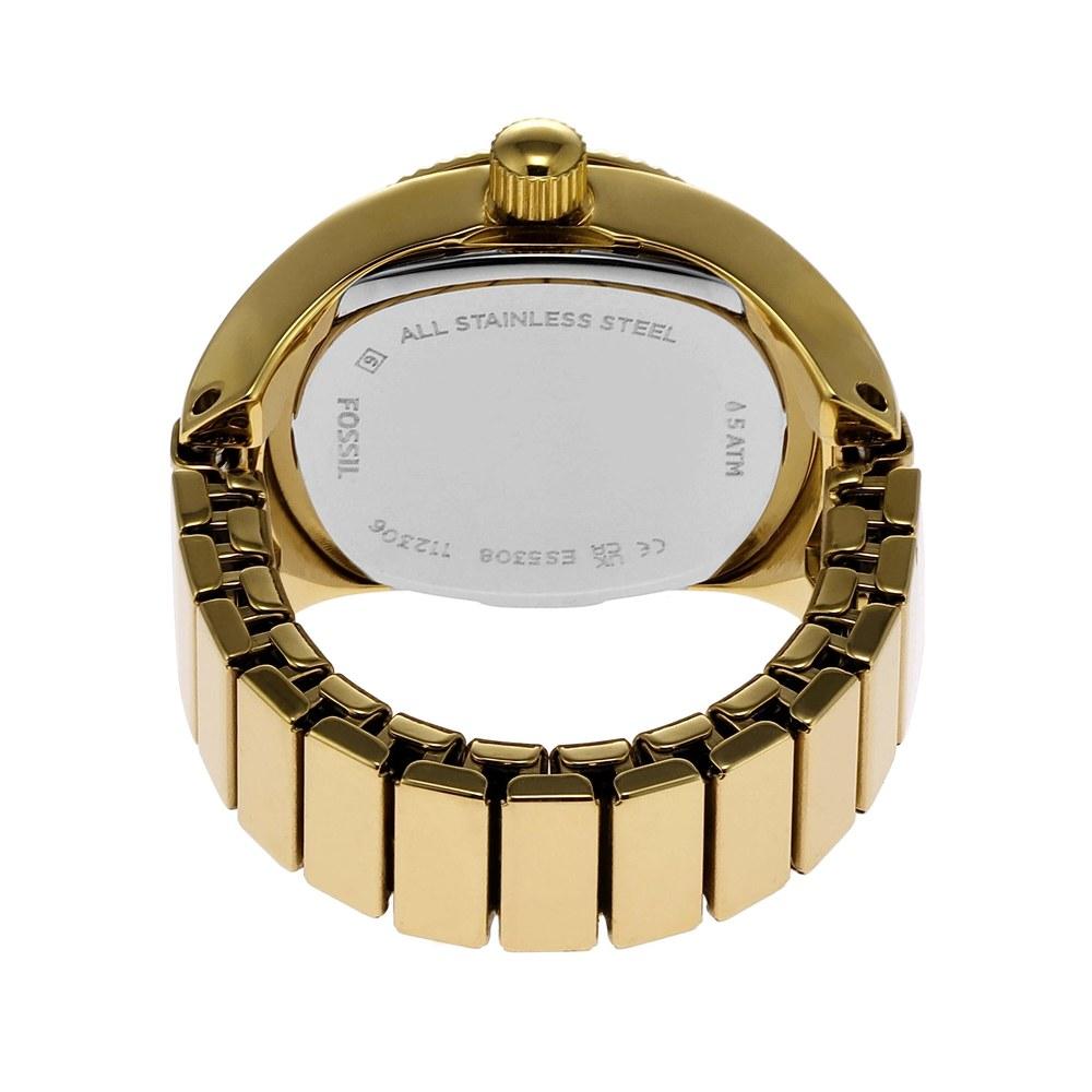 Fossil Watch Ring ES5308 Ladies Gold