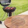Camping Accessories Round Barbecue Tray Stainless Steel BBQ Grid