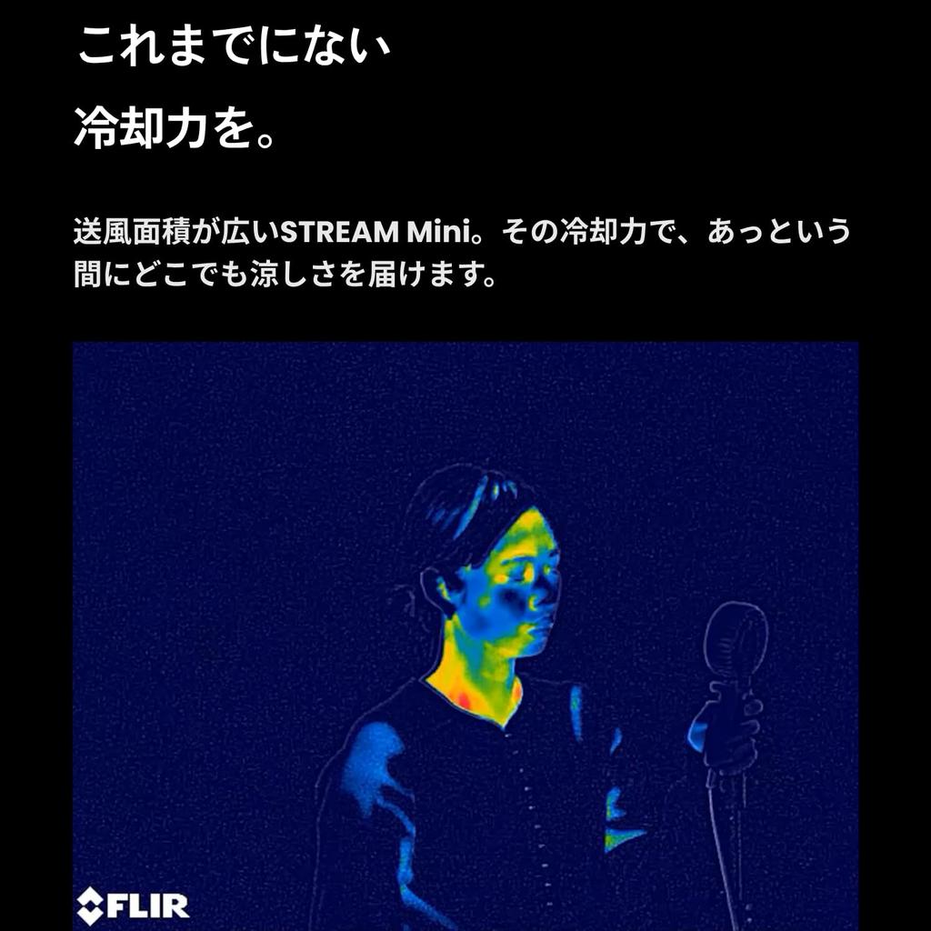 Cado Stream Mini WH Handheld Fan with Strap PD Fast Portable Fan with Cooling and Pouch Store (Small), Charging, 4-Level Adjustment, Compact, Power,