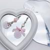 Cute Japanese Style Phone Charm Fish Cake Heart Bead Bag Pendant Keyring Keychain Perfect for Camera Phones and Key