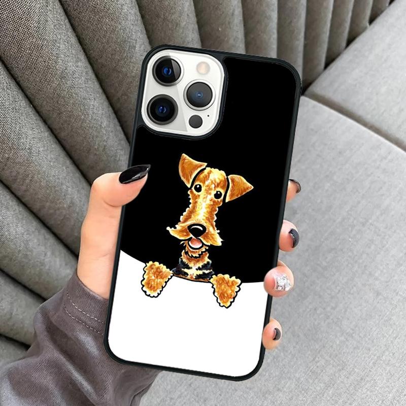 Welsh Terrier Dog Phone Case For iPhone 17 Air 16 16e 15 13 14 Pro Max 11 12 Plus 2022 MAX Shell Cover coque