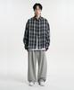 Mubeun Essential One-Pleat Wide Sweatpants Gray