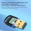 USB Bluetooth 5.4 Transmitter Wireless Adapter Compatible with Win 11/10/8.1 Laptop for Wireless Mouse Keyboard Bluetooth Headse
