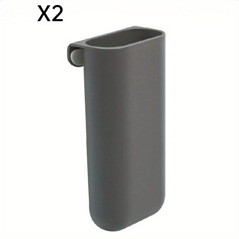 

2 pieces tabletop pen holder clip-on pencil storage container office supplies accessories desk organizing set