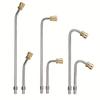 Stainless Steel High-Pressure Power Washer Nozzle, Adjustable Extension Wand Set for Efficient Vehicle & Surface Cleaning