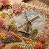 Healing Arts Crafts Activities DIY Faux Pearl Painting Kit, Handmade Floral Landscape 3D Gem Bead Art Craft, Creative Home Decoration Projects