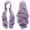 30 Colors 80cm Long Curly Hair Wig Heat Resistant Synthetic Hair Pink Green Hairpiece Party Cosplay Wigs for Women