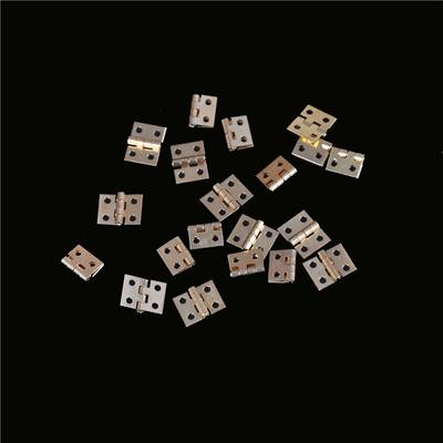 20 Stücke Mini Messing Überzogene Scharnier Kleine Dekorative Schmuck Zigarre Box Scharniere