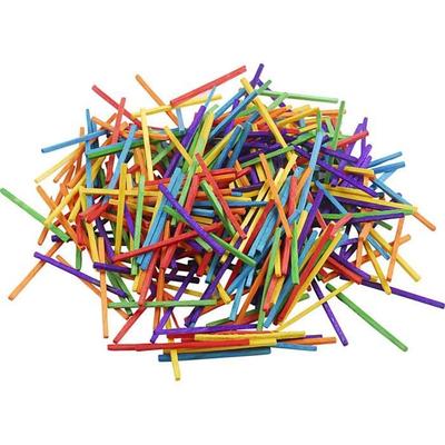 Multicolored Matches (without Sulphurous End) - Approximately 4300 Pieces. Ref 56490